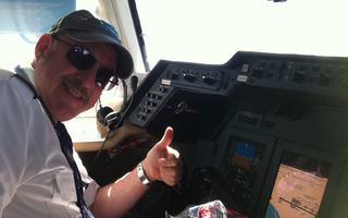 Private Jet pilot Marty, Brooklyn, NYC, USA