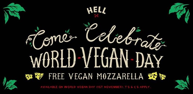 Hell Pizza WVD2015 Free Vegan Cheeses