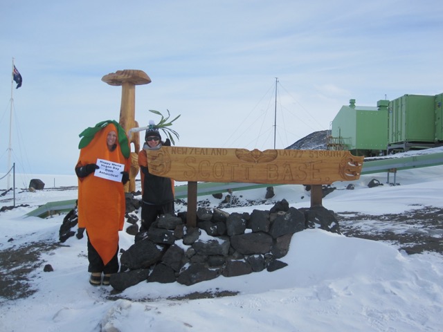 Scott Base Antarctica World Vegan Day 2015 Ingas